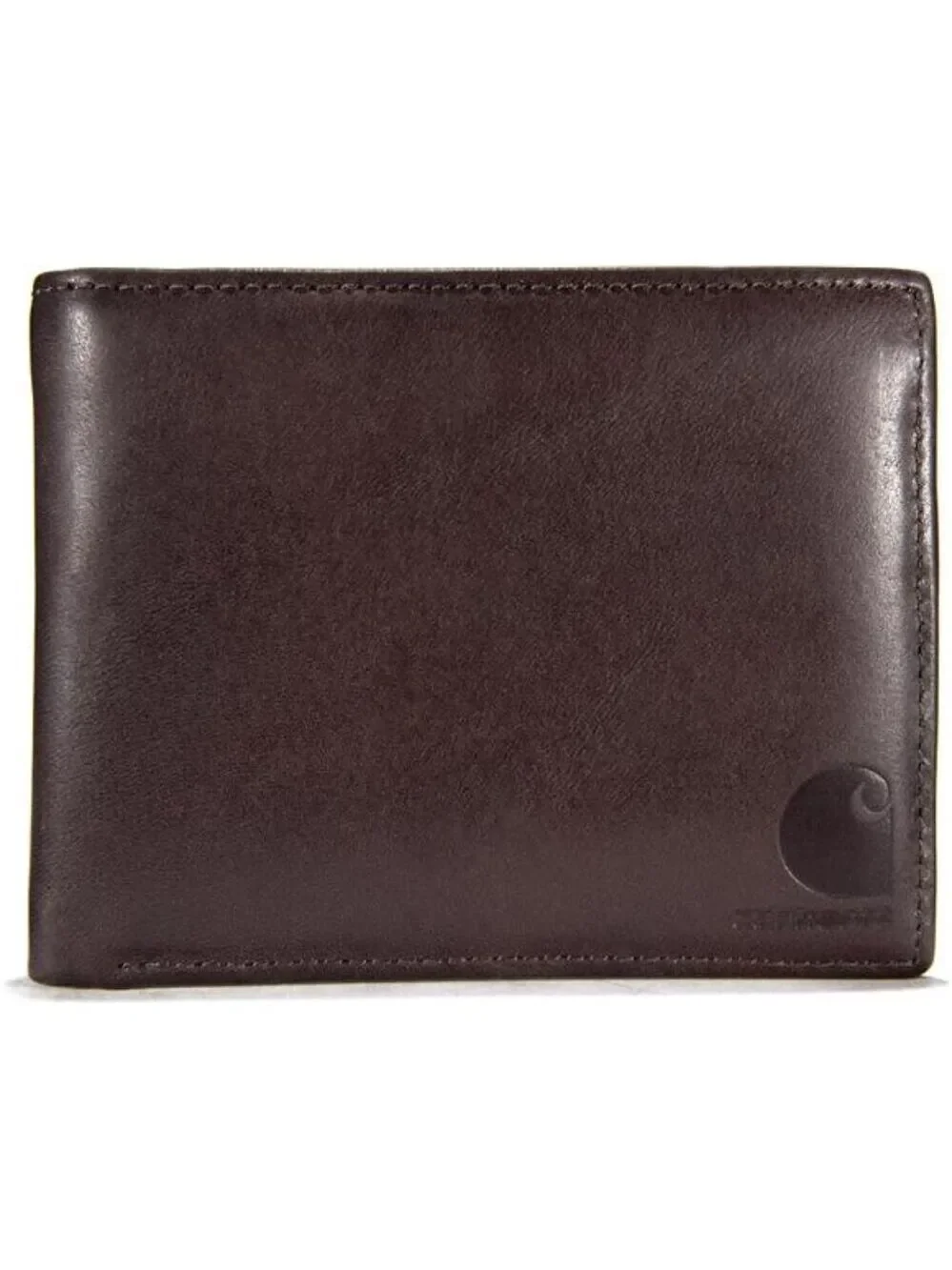 Mens Leather Wallet Bifold RFID Blocking Durable Slim Front Back Pocket
